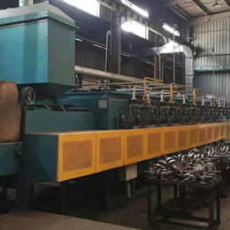 燃气托辊网带式热处理线