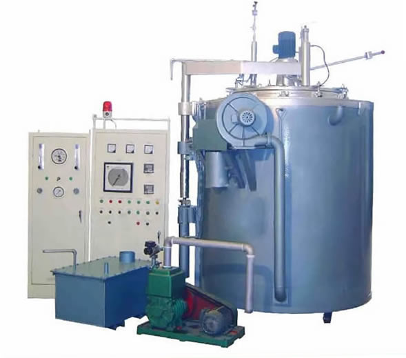 井式预抽真空炉