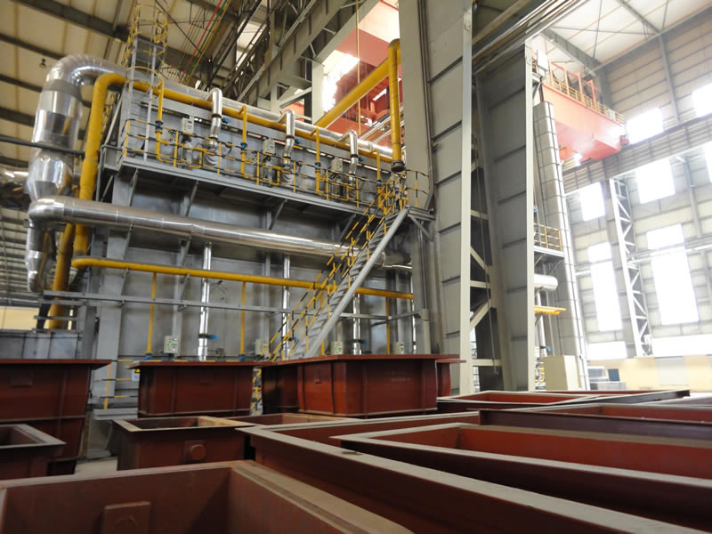 台车式燃气正火炉